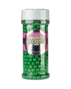 Celebrations By SweetWorks Candy Pearls(TM) 5oz-Dark Green - Celebrations By SweetWorks Candy Pearls(TM) 5oz-Dark Green