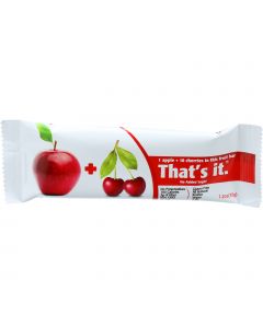 That's It Fruit Bar - Apple and Cherry - Case of 12 - 1.2 oz
