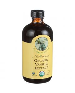 Flavorganics Organic Vanilla Extract - 8 oz (Pack of 3) - Flavorganics Organic Vanilla Extract - 8 oz (Pack of 3)