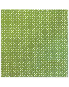 BCI Crafts Salvaged Tin Ceiling Tile 12"X12"-Bright Green Diamond