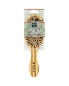 Earth Therapeutics Regular Bamboo Lacquer Pin Cushion Brush - 1 Brush