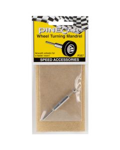 Woodland Scenics Pine Car Derby Speed Accessories-Wheel Turning Mandrel