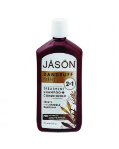 Jason Natural Products Shampoo and Conditioner - Treatment - Dandruff Relief - 12 oz