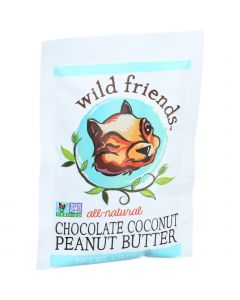 Wild FriendsAll Natural Peanut Butter - Chocolate Coconut - 1.15 oz - Case of 10