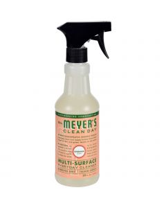 Mrs. Meyer's Multi Surface Spray Cleaner - Geranium - 16 fl oz - Case of 6