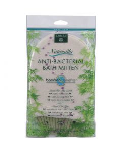 Earth Therapeutics Bamboo Benefits Anti-Bacterial Bath Mitten - 1 Piece