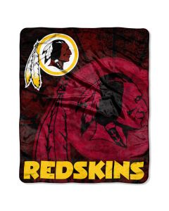 The Northwest Company REDSKINS "Roll Out" 50"x60" Raschel Throw (NFL) - REDSKINS "Roll Out" 50"x60" Raschel Throw (NFL)