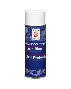 Design Master Colortool Spray Paint 12oz-Deep Blue