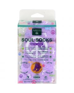 Earth Therapeutics Soul Socks - Lavender - 1 Pair