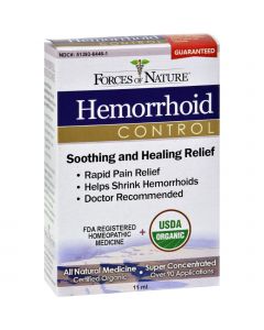 Forces of Nature Organic Hemorrhoid Control - 11 ml