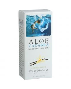 Aloe Cadabra Natural Organic Personal Lubricant - Tahitian Vanilla - 2.5 oz