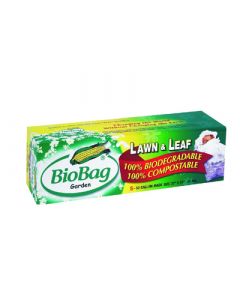 Biobag 33 Gallong Lawn and Leaf Bags - Case of 12 - 5 Count