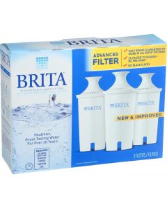 Brita Replacement Pitcher and Dispenser Filter - 3 Pack