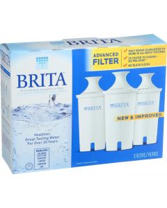 Brita Replacement Pitcher and Dispenser Filter - 3 Pack