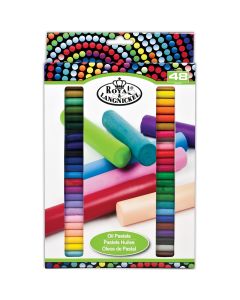 Royal Brush Oil Pastels-48/Pkg