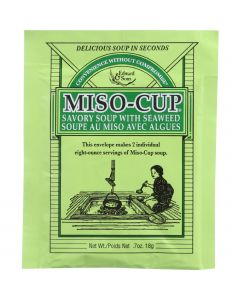 Edward and Sons Miso-Cup - with Seaweed Envelope - .705 oz - case of 24