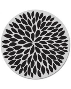 Hero Arts Cling Stamps 4"X4"-Large Solid Flower