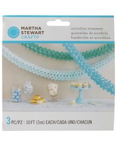 Martha Stewart Accordion Streamers Makes 3-Cool