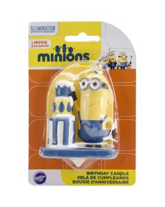 Wilton Candle 3" 1/Pkg-Minions