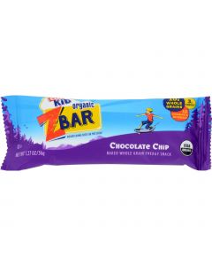 Clif Bar Zbar - Organic Chocolate Chip - Case of 18 - 1.27 oz