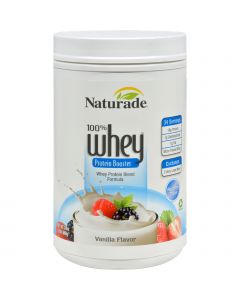 Naturade Whey Protein Booster Vanilla - 24 oz