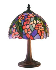 Warehouse of Tiffany Tiffany-style Floral Table Lamp