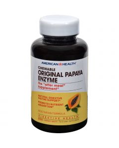 American Health Original Papaya Enzyme Chewable - 250 Tablets