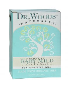 Dr. Woods Bar Soap Baby Mild Unscented - 5.25 oz