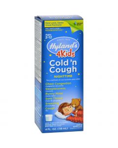 Hyland's Night Time Cold N Cough 4 Kids - 4 fl oz