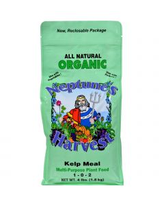 Neptune's Harvest Fertilizers Neptune's Harvest Kelp Meal Fertilizer - Green Label - 4 Lb