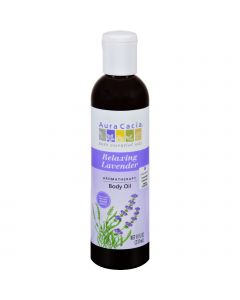 Aura Cacia Aromatherapy Body Oil Lavender Harvest - 8 fl oz