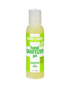 EO Products Hand Sanitizer Gel - Everyone - Peppermnt - Dsp - 2 oz - 1 Case