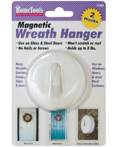 FPC Magnetic Wreath Hanger 2.5"-White