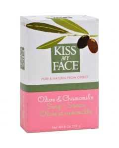 Kiss My Face Bar Soap Olive and Chamomile - 8 oz