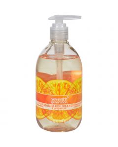 Seventh Generation Hand Wash - Natural - Orange Grpfr - 12 fl oz - 1 Case