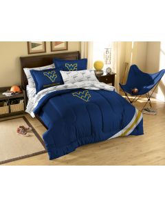 The Northwest Company West Virginia Full Bed in a Bag Set (College) - West Virginia Full Bed in a Bag Set (College)
