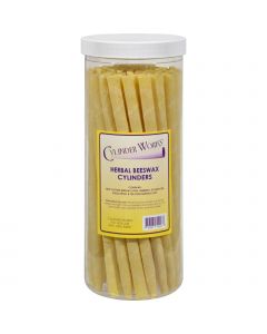Cylinder Works Cylinders - Herbal Beeswax - 50 ct