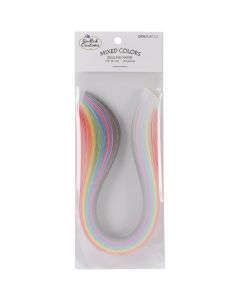 Quilled Creations Quilling Paper Graduated .125" 100/Pkg-10 Color Assortment