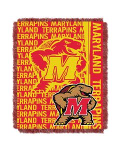 The Northwest Company Maryland College 48x60 Triple Woven Jacquard Throw - Double Play Series