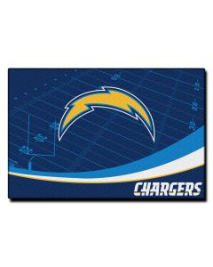 The Northwest Company Chargers National Football League, "Extra Point" Large 39"x 59" Tufted Rug