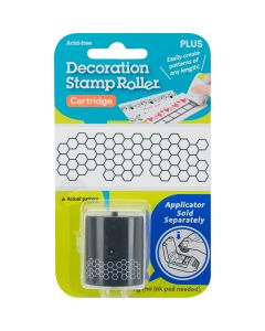 Plus Corporation Decoration Stamp Roller-Honeycomb