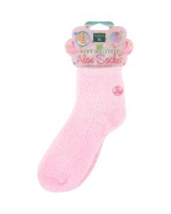 Earth Therapeutics Aloe Socks Pink - 1 Pair