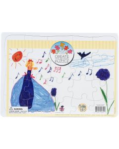 Outset Media Create Your Own Puzzle 20 Pieces 14"X10"-