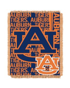 The Northwest Company Auburn College 48x60 Triple Woven Jacquard Throw - Double Play Series