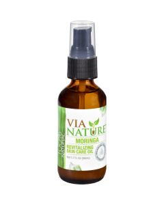 Via Nature Specialty Skin Care Oil - Moringa - Revitalizing - 1.7 fl oz