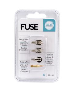 We R Memory Keepers We R Fuse Tool Tips 4/Pkg-Decorative, Cutting & Fusing