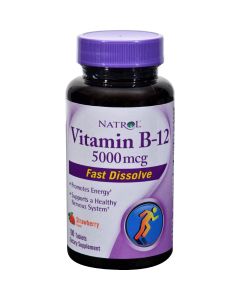 Natrol Fast Dissolving Vitamin B12 - 5000 mcg - 100 tabs