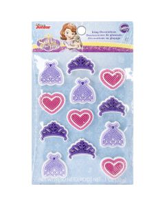 Wilton Royal Icing Decorations 12/Pkg-Sofia The First