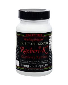 Healthy Origins Raspberry Ketones - 300 mg - 60 Ct