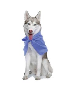 Hugs Pet Products Chillz Wrapz Dog Bandana Blue 18" x 21" x 0.1"